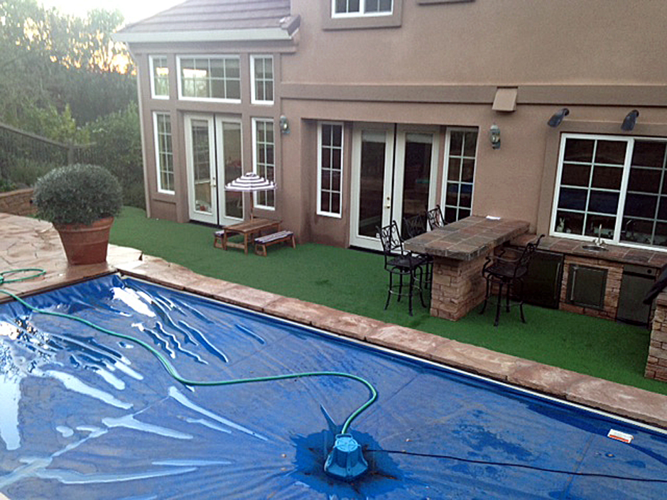 Grass Turf Taylor Creek Florida Rooftop Backyard Pool