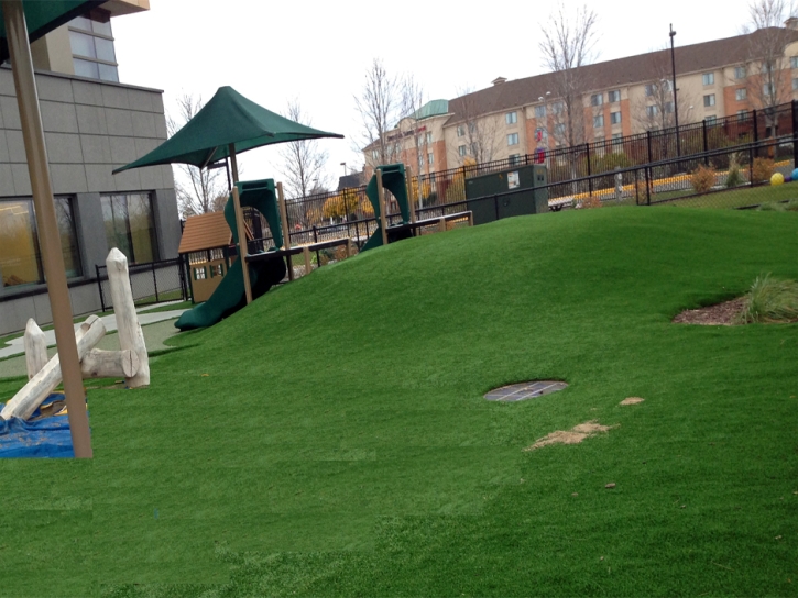 Artificial Grass Installation Sunset, Florida Kids Indoor Playground, Commercial Landscape