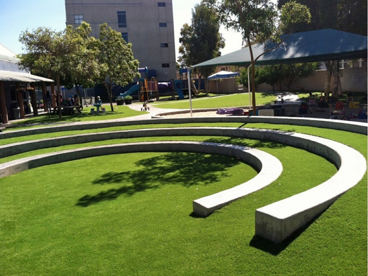 Artificial Turf Installation Lake Forest, Florida Rooftop, Commercial Landscape