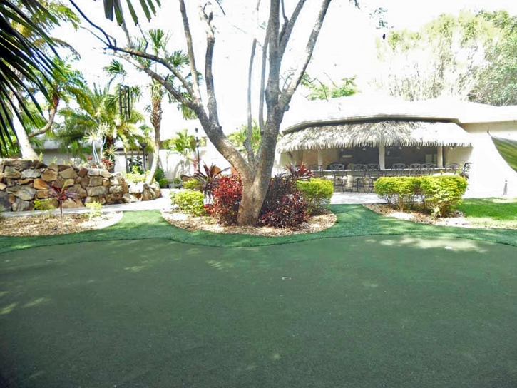 Synthetic Turf Boca Del Mar, Florida Office Putting Green, Commercial Landscape